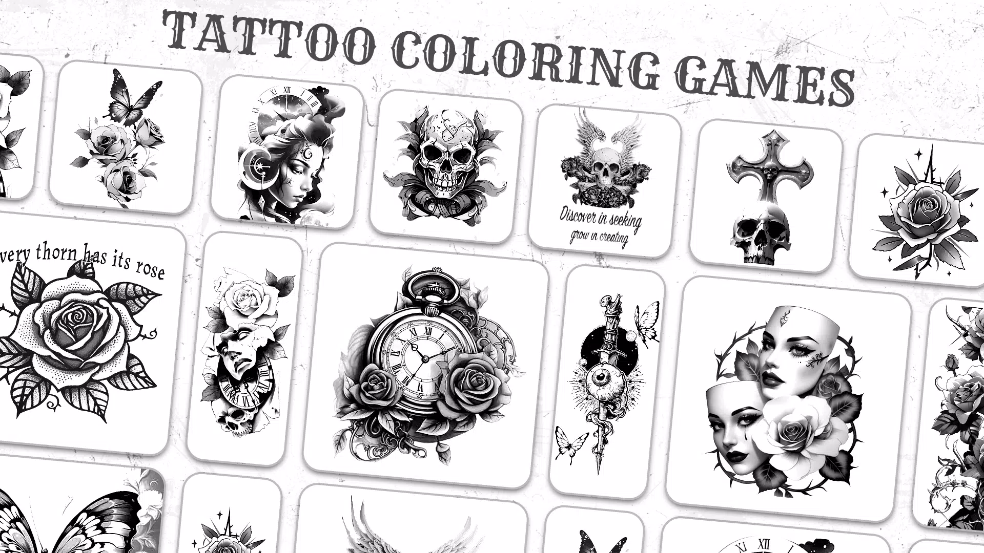 Tattoo Coloring games 螢幕截圖 1