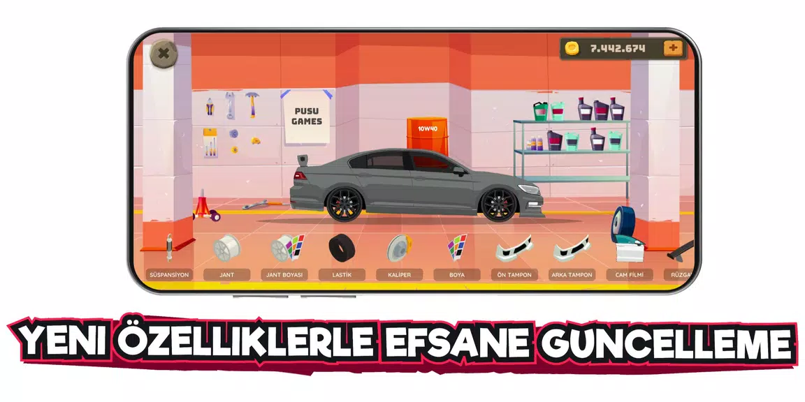 2d Car Series Tuning Game Tangkapan skrin 0