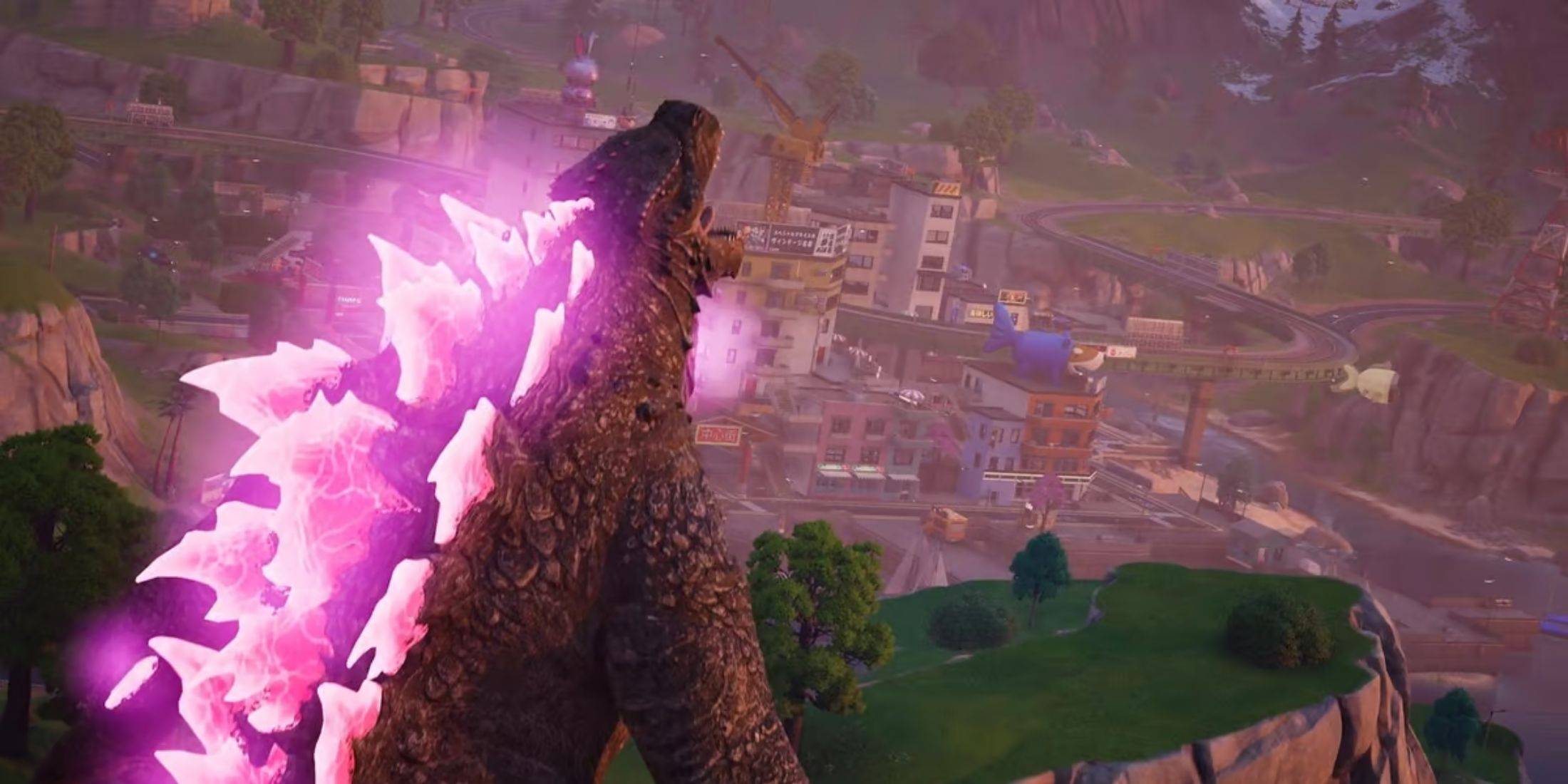 Fortnite Leaker는 Godzilla 신화 능력을 조기에 보여줍니다