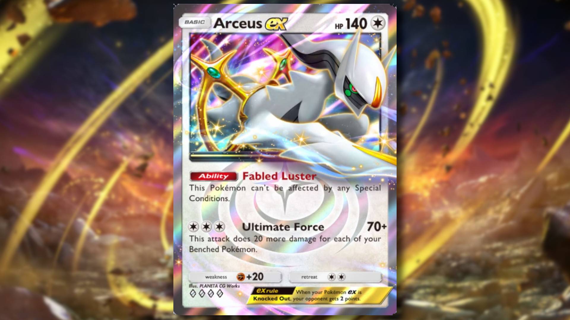 Pokemon TCG cebinde en iyi Arceus eski güverte