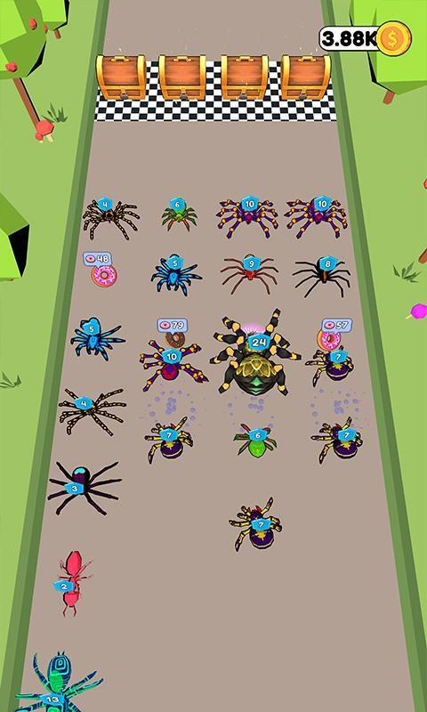 Merge Ants: Underground Battle স্ক্রিনশট 2