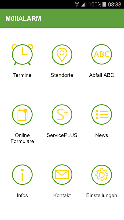 MüllAlarm App Captura de tela 0