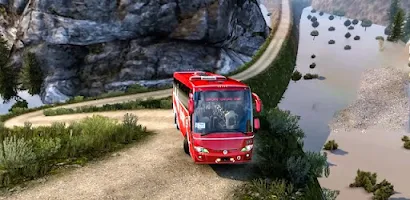 Coach Drive Simulator Bus Game 螢幕截圖 0