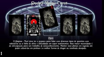 Pocket Magic Tarot Ảnh chụp màn hình 0