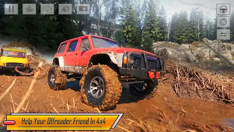 Offroad Driving Jeep Simulator Скриншот 1