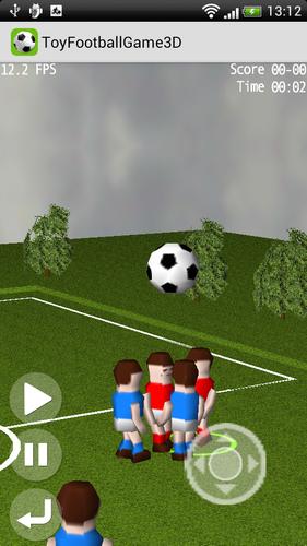 Toy Football Game 3D Zrzut ekranu 2