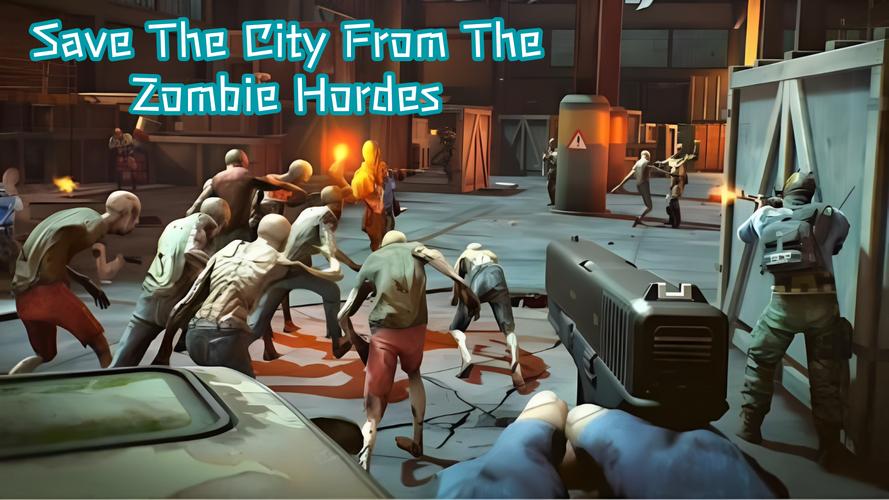 Zombie Apocalypse-Dead City Captura de tela 1
