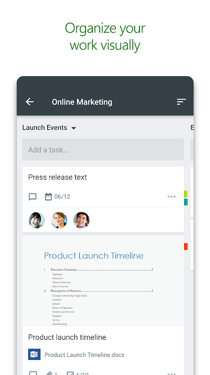 Microsoft Planner Captura de pantalla 0