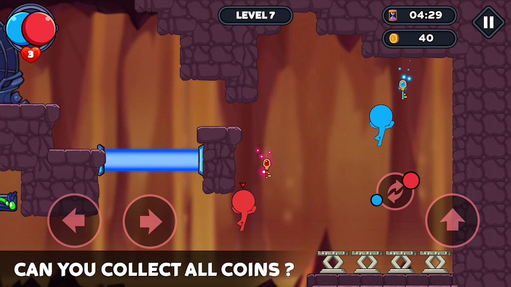 Stick World: Red Blue Journey Mod应用截图第0张