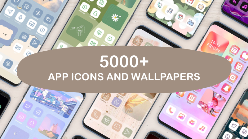 Themepack – App Icons, Widgets Mod স্ক্রিনশট 0