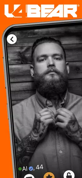 u4Bear: Gay Dating & Chat Zrzut ekranu 1
