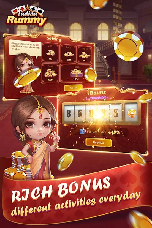 Indian Rummy-free card game online 螢幕截圖 3