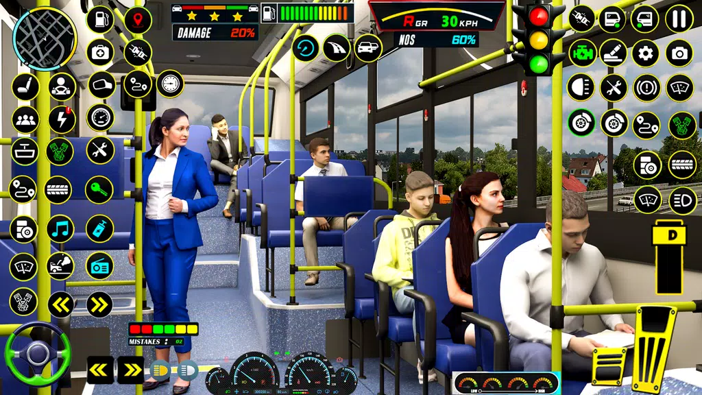 Bus Simulator Travel Bus Games Captura de pantalla 2