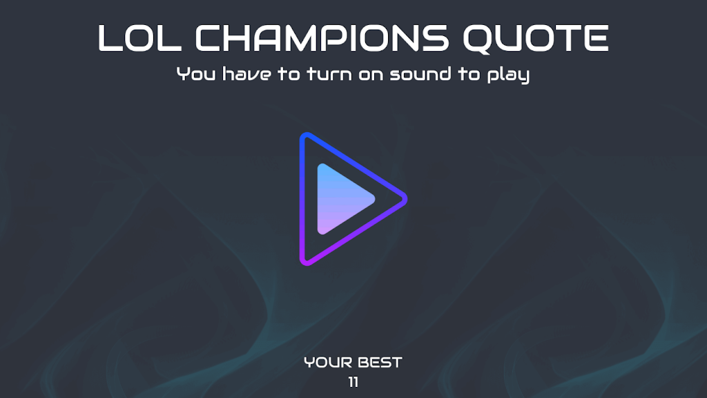 LOL Champions Quote 螢幕截圖 0