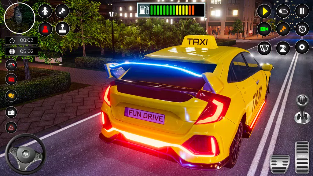 Crazy Car Driving: Taxi Games应用截图第1张