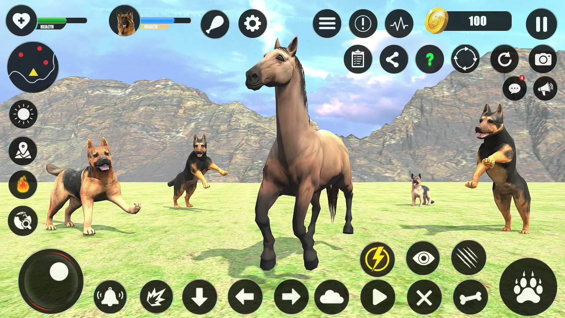 Dog Simulator Pet Game Life 3d Screenshot 1