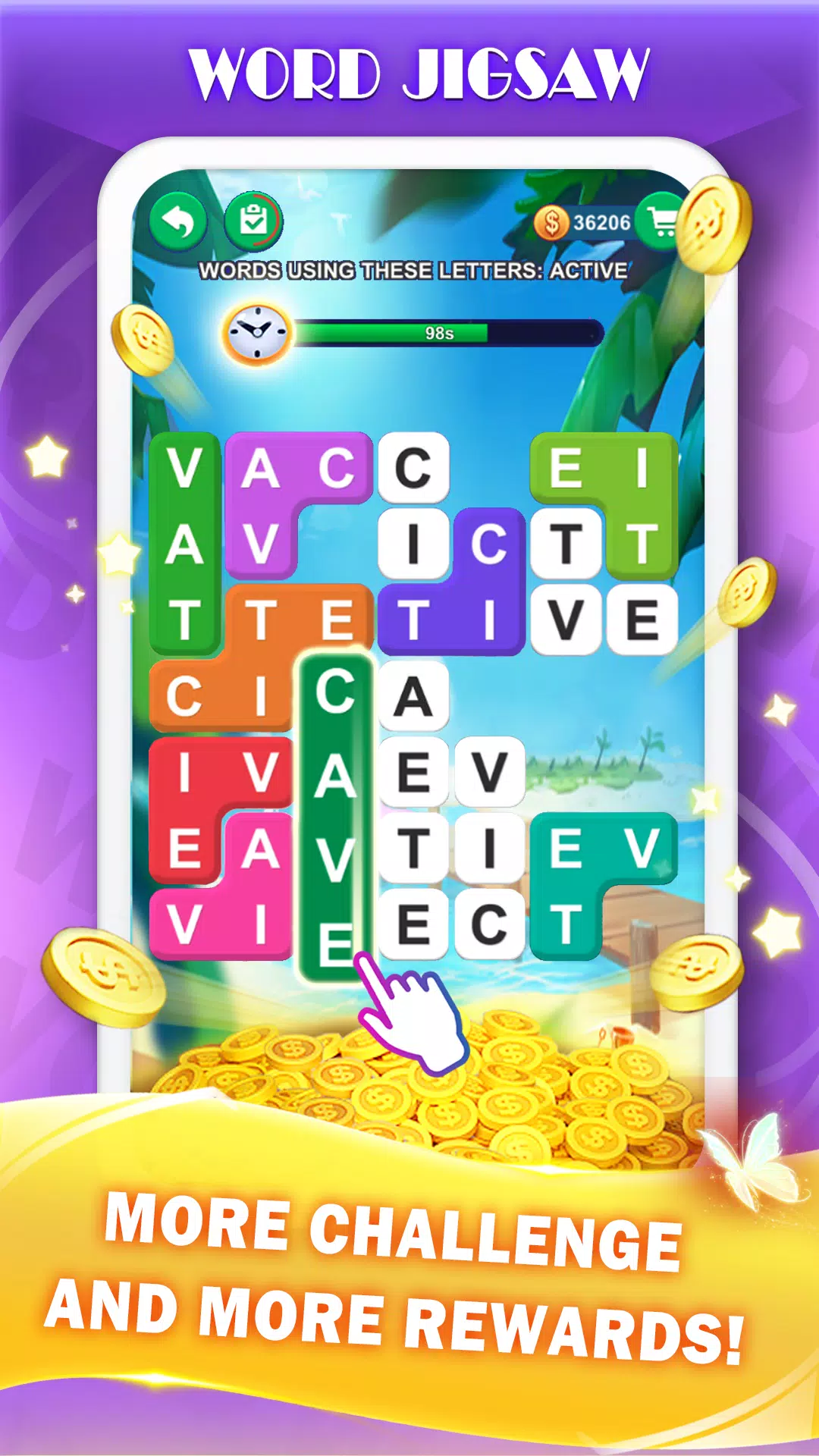 Word Jigsaw Puzzle Screenshot 1