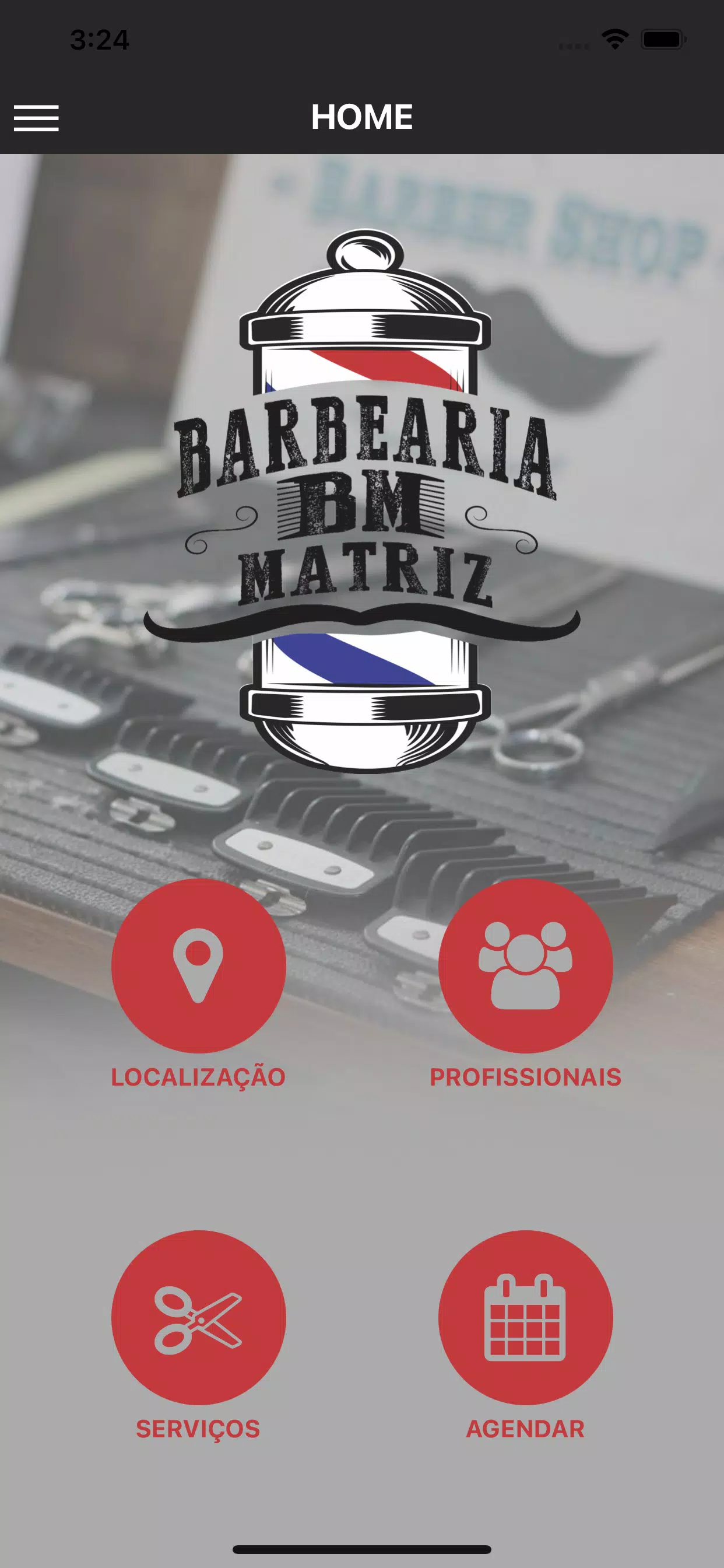 Barbearia Matriz应用截图第0张