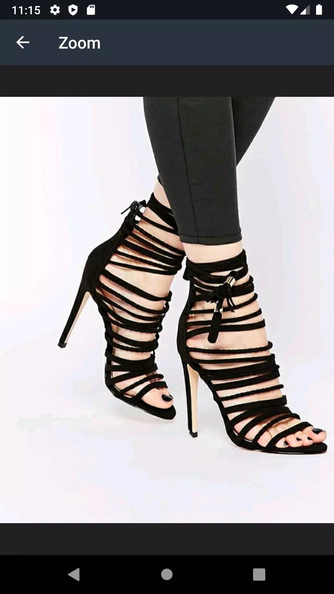 Strappy Heels Ideas Captura de tela 3