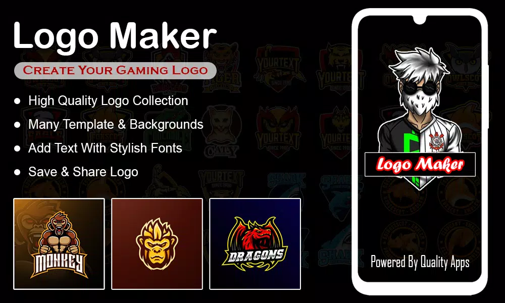 FF Logo Maker - Gaming Esport 스크린샷 0