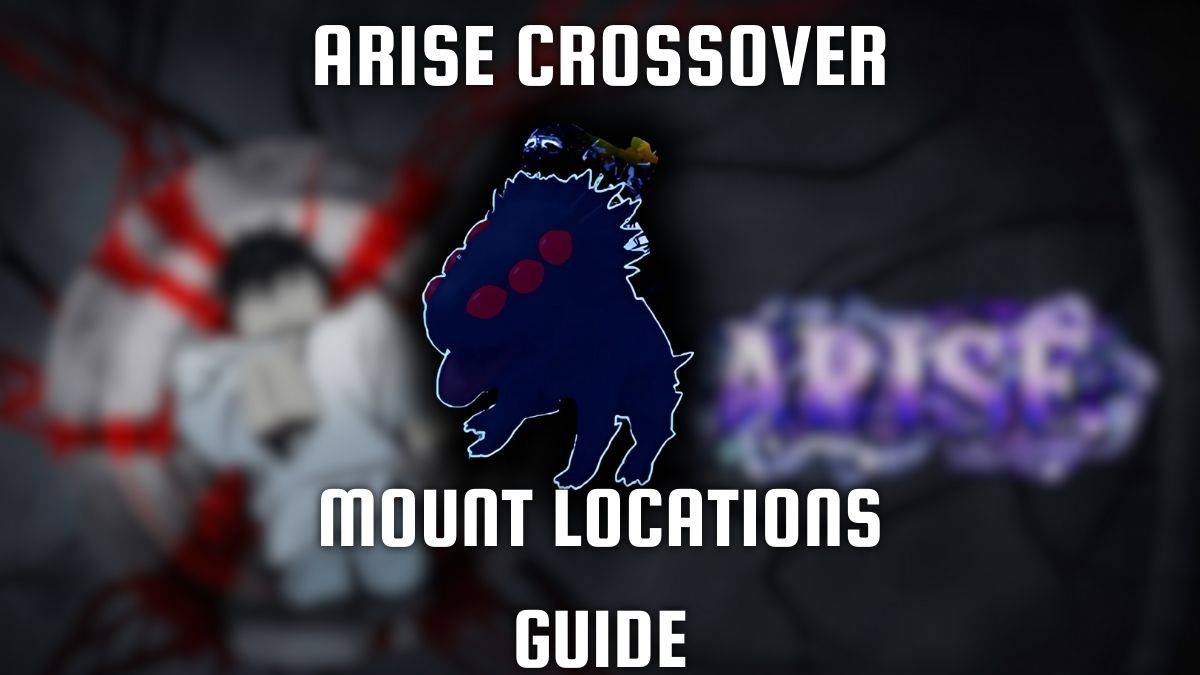 ARISE CROSSOVER -MOUNTS -Standorte Guide [Beta]