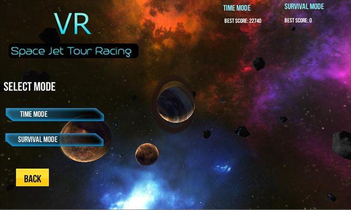 Jet space tunnel race VR Ảnh chụp màn hình 2