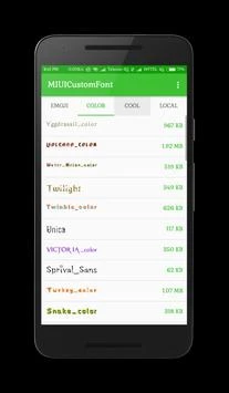 Custom Font Installer For MIUI स्क्रीनशॉट 0