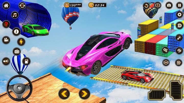 City GT Car Stunts Mega ramps Ekran Görüntüsü 2