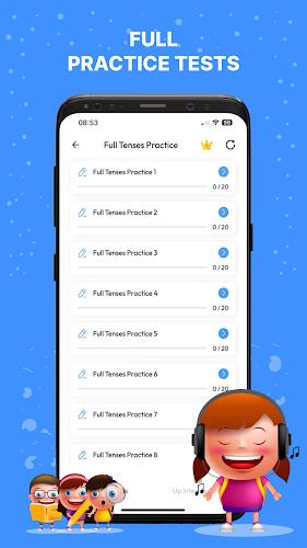 English Grammar (Tenses Test) स्क्रीनशॉट 2