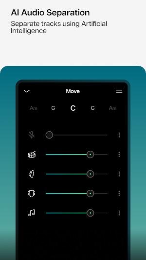 Moises: La App para Músicos Captura de pantalla 1