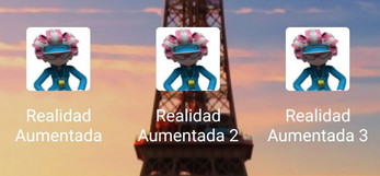 Realidad Aumentada App Android Captura de tela 2