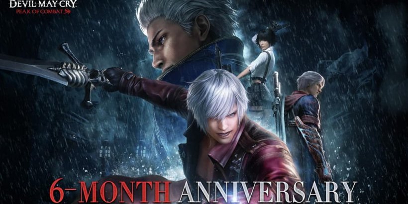 Six-Month Anniversary Festivities Begin for Devil May Cry: Peak of Combat