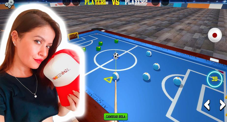 FOOTPOOL:  Soccer & billiards Screenshot 2