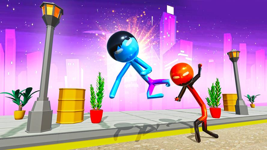 Stickman Ninja Fight: Ropehero Ảnh chụp màn hình 3