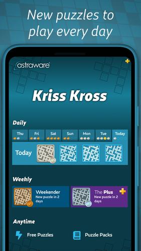 Astraware Kriss Kross ภาพหน้าจอ 3