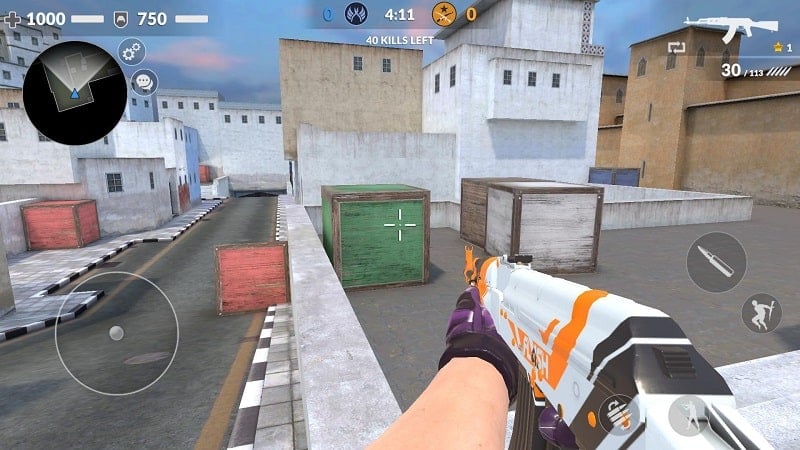 Schermata Critical Strike CS 0
