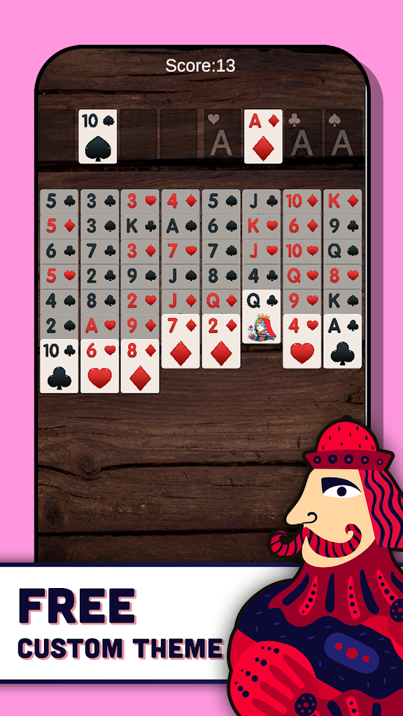FreeCell Solitaire - Card স্ক্রিনশট 0