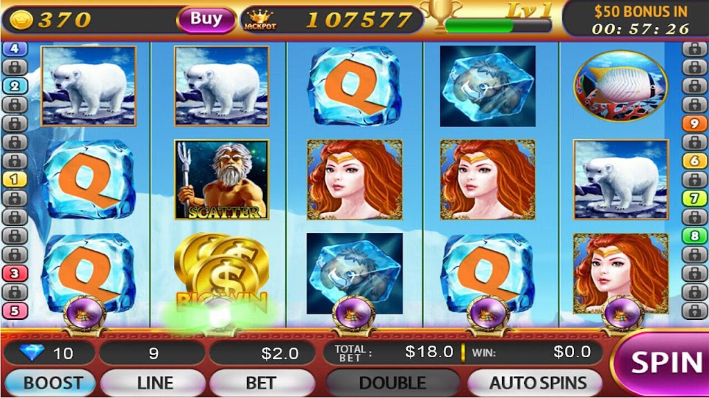 Slots Arctic:Free Slot Machine 螢幕截圖 0