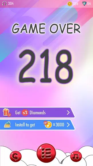 Toca Piano Tiles Game 螢幕截圖 2