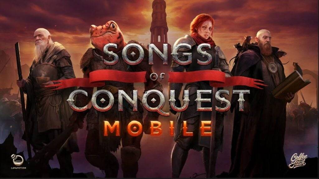 Turning Tactical Fantasy Game Songs of Conquest atterres sur mobile