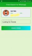 Friend Search for WhatsApp Скриншот 1