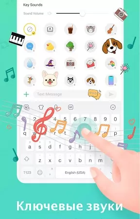 Teclado Emoji Facemoji & Fonts Captura de tela 2