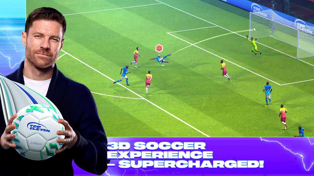 Top Eleven Be a Soccer Manager Mod Captura de tela 1