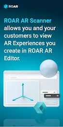 ROAR Augmented Reality App Capture d'écran 0