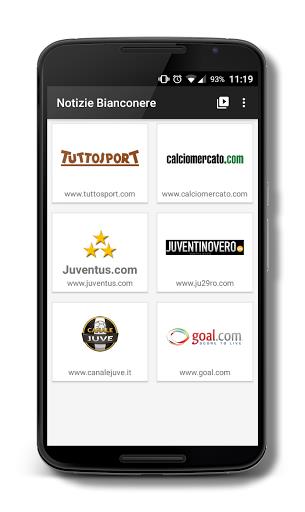 Bianconeri News - Unoff App স্ক্রিনশট 1