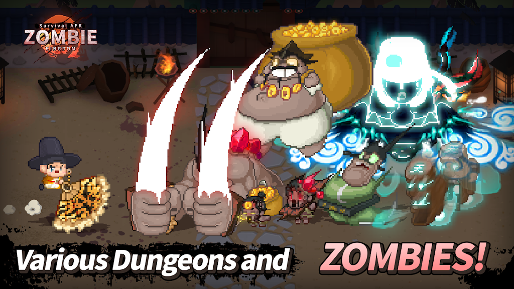 ZOMBIE Kingdom : Idle RPG ဖန်သားပြင်ဓာတ်ပုံ 2