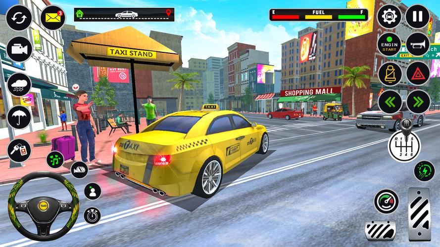 US Taxi Car Parking Simulator Screenshot 3