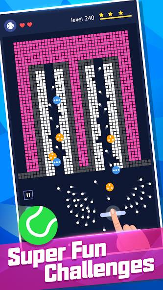 Break Bricks - Bricks Breaker Mod Скриншот 3