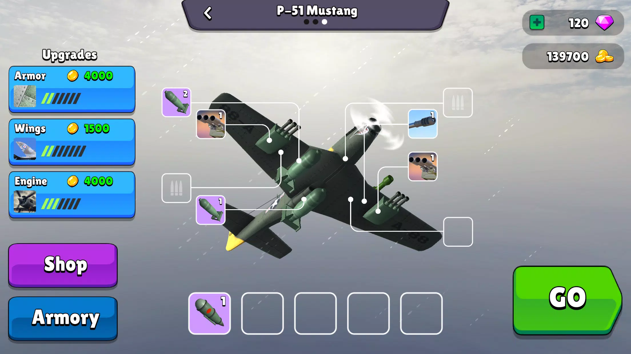 Bomber Ace 螢幕截圖 1