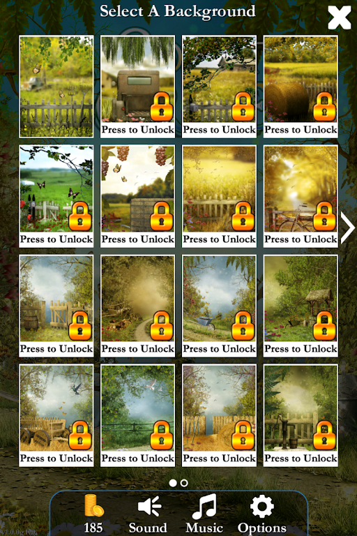 Pyramid Solitaire: The Country Zrzut ekranu 1